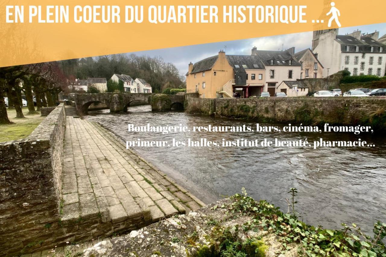 La Maison D'Alphonse, Charmante, Centre Historique 4-6Pers Quimperlé エクステリア 写真