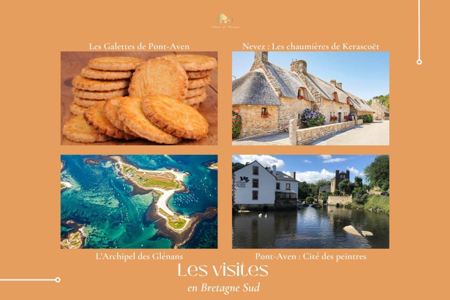La Maison D'Alphonse, Charmante, Centre Historique 4-6Pers Quimperlé エクステリア 写真